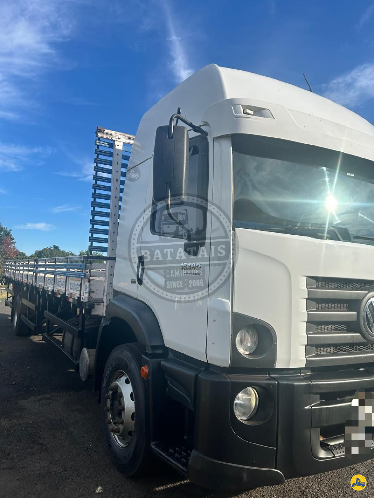 CAMINHAO VOLKSWAGEN VW 15190 Carga Seca Toco 4x2 Batatais Caminhões BATATAIS SÃO PAULO SP